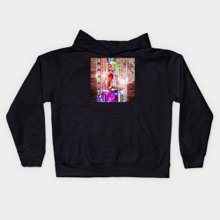 Rabbit Vibe Space Kids Hoodie